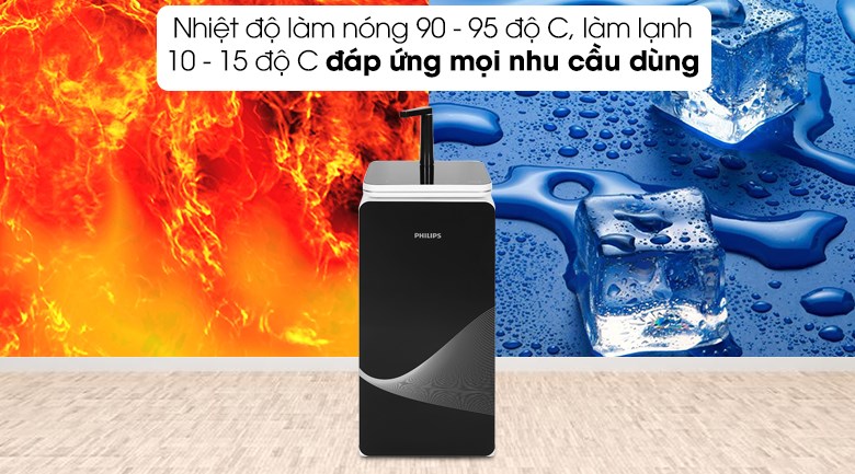 Máy lọc nước RO nóng nguội lạnh Philips ADD8980 6 lõi