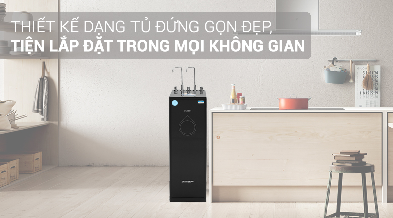 Máy lọc nước RO nóng nguội lạnh Karofi Optimus Duo O-D138 7 lõi