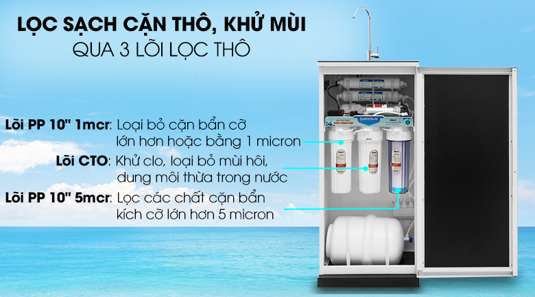 Máy lọc nước RO Daikiosan DXW-32009H 9 lõi