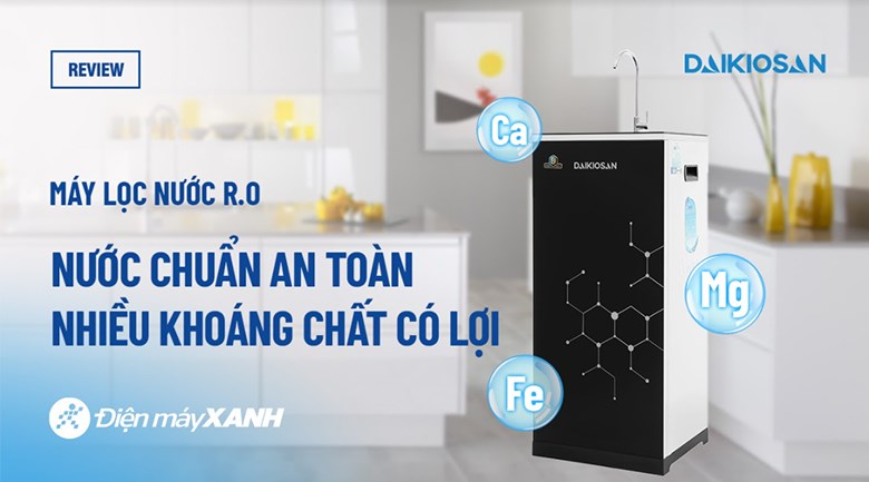 Máy lọc nước RO Daikiosan DXW-32009H 9 lõi