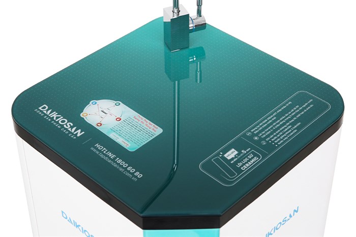 Máy lọc nước RO Daikiosan DSW-43010I 10 lõi Màu Xanh lá