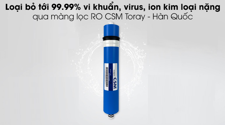 Máy lọc nước RO MUTOSI MP-290SK 9 lõi - Màng lọc RO CSM Toray Hàn Quốc