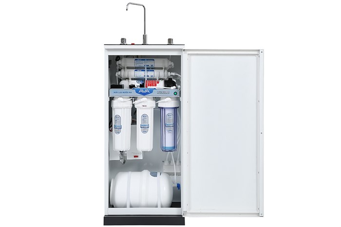 Máy lọc nước RO nóng nguội AVA AVW-33209H 9 lõi Màu Đen
