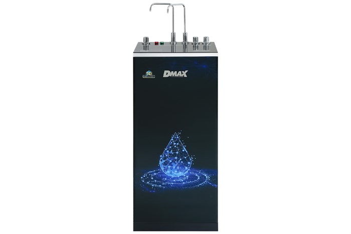 Máy lọc nước RO nóng nguội lạnh Dmax DMW-43710H 10 lõi Màu Đen