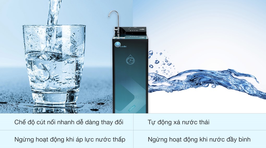 Máy lọc nước RO Karofi KAQ-P95 10 lõi