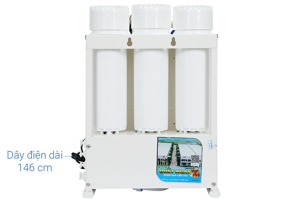 Mua máy lọc nước không vỏ RO Karofi KAQ-U95 10 lõi