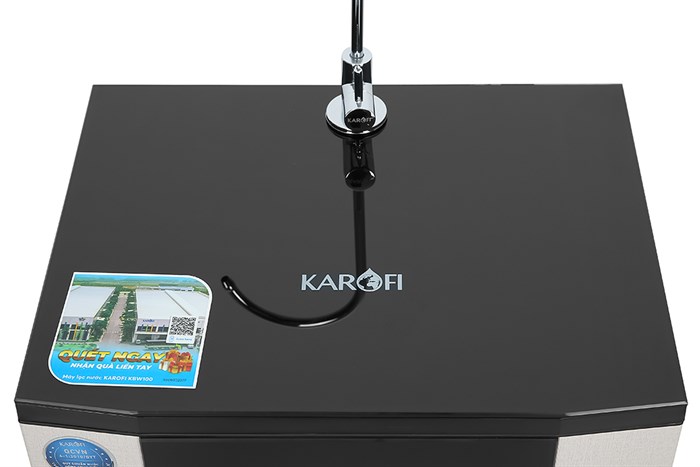 Máy lọc nước RO nước mặn, nước lợ Karofi KBW-100 10 lõi Màu Đen