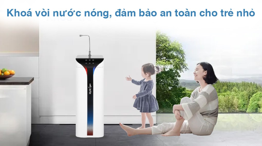 Máy lọc nước RO nóng nguội lạnh Hydrogen Kangaroo KG10A6S 7 lõi