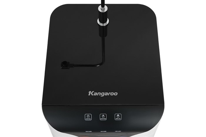 Máy lọc nước RO nóng nguội lạnh Hydrogen Kangaroo KG10A6S 7 lõi Màu Trắng - Đen