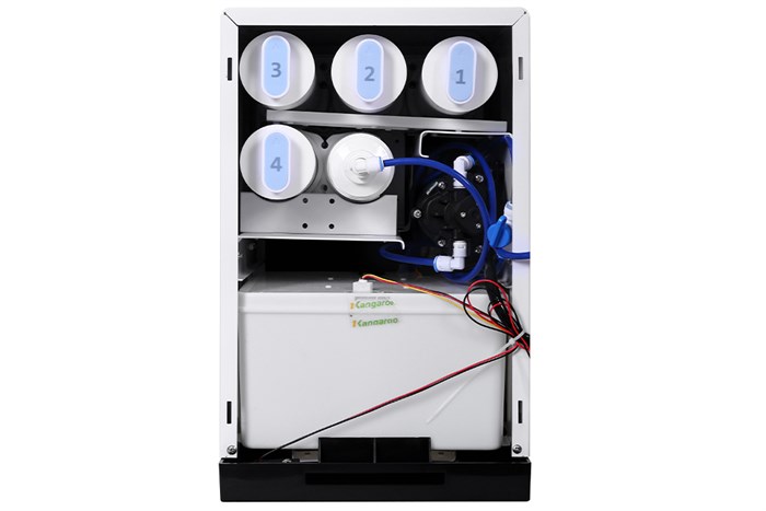 Máy lọc nước RO Hydrogen Kangaroo KG100EED 5 lõi Màu Đen - Xám