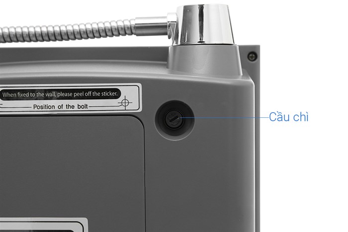 Máy lọc nước điện giải ion kiềm IONPIA 5100 5 lõi 7 tấm điện cực Màu Bạc