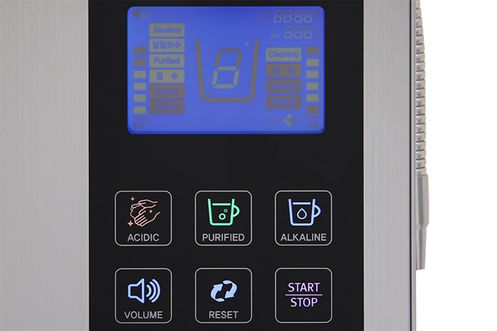 Máy lọc nước điện giải ion kiềm IONPIA 5100 5 lõi 7 tấm điện cực Màu Bạc