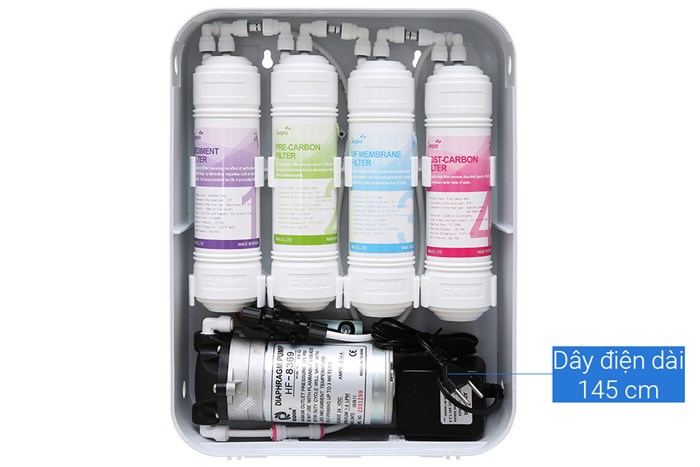 Máy lọc nước điện giải ion kiềm IONPIA 5250 5 lõi 5 tấm điện cực Màu Xám