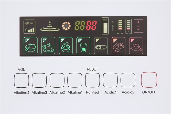 Máy lọc nước điện giải ion kiềm IONPIA 5250 5 lõi 5 tấm điện cực Màu Xám
