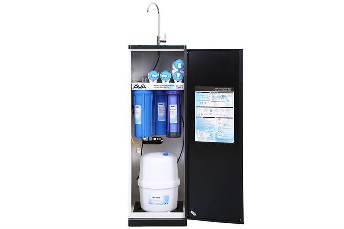 Máy lọc nước RO AVA LNT001 8 lõi Màu Đen