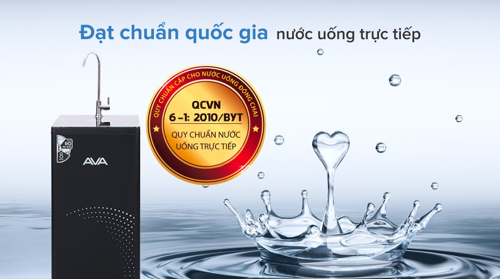 Máy lọc nước RO AVA LNT001 8 lõi - giá rẻ, giao ngay tận nơi