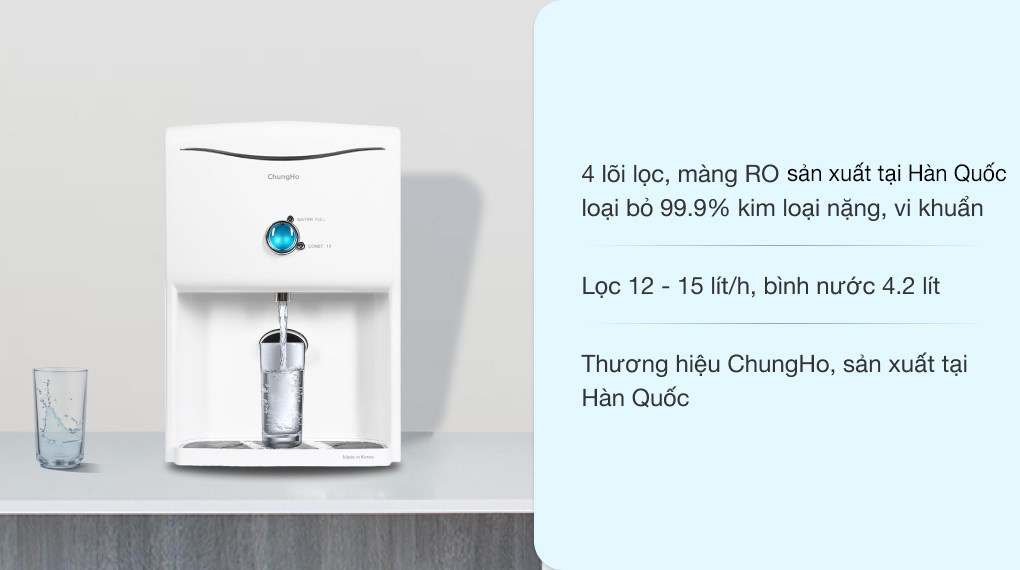 Máy lọc nước RO ChungHo CHP-1270D 4 lõi