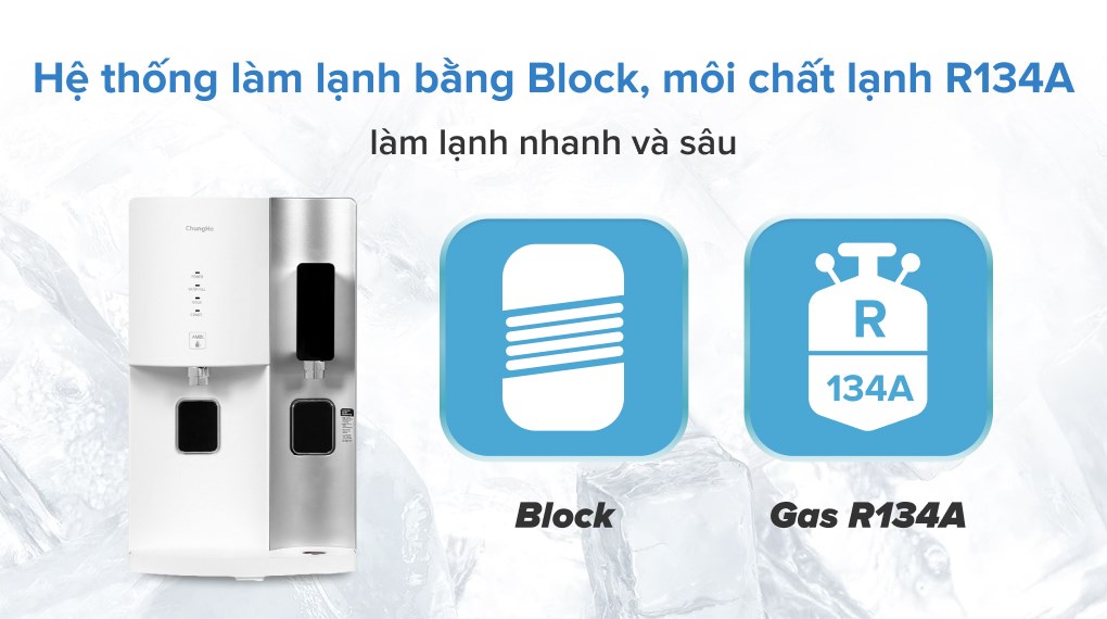 Máy lọc nước nguội lạnh RO ChungHo CHP-2321D 3 lõi