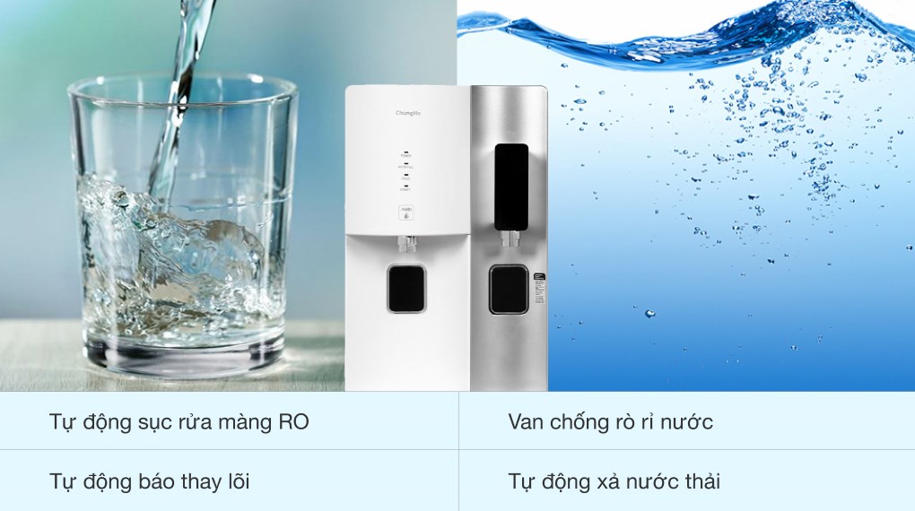 Máy lọc nước nguội lạnh RO ChungHo CHP-2321D 3 lõi
