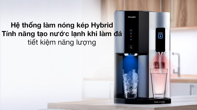 Tiết kiệm năng lượng - Máy lọc nước RO nóng lạnh ChungHo CHP-5321D 3 lõi