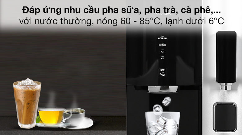 Nhu cầu sử dụng - Máy lọc nước RO nóng lạnh ChungHo CHP-5321D 3 lõi