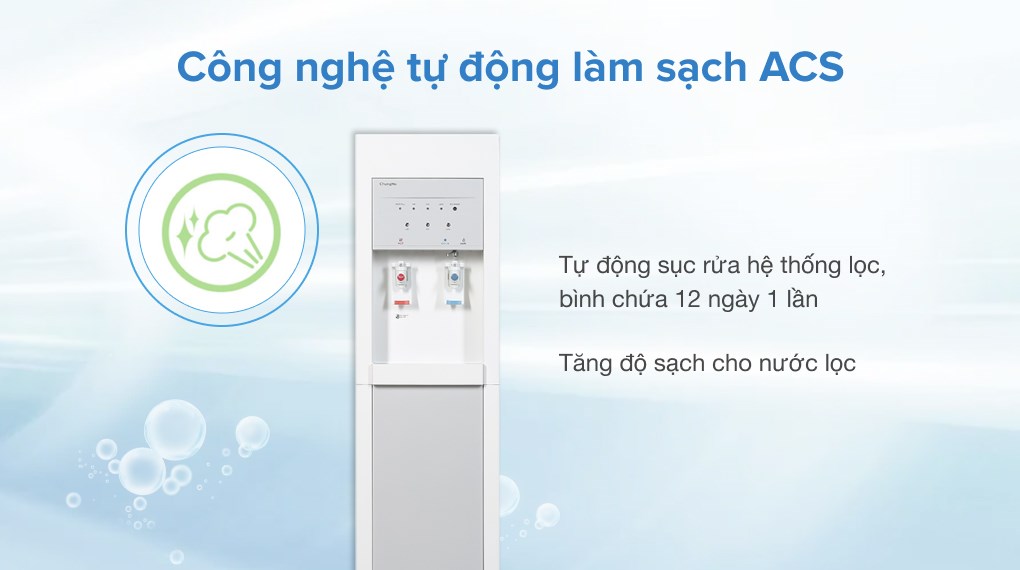 Máy lọc nước RO nóng nguội lạnh ChungHo CHP-3800ST1 4 lõi