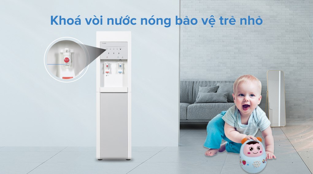 Máy lọc nước RO nóng nguội lạnh ChungHo CHP-3800ST1 4 lõi