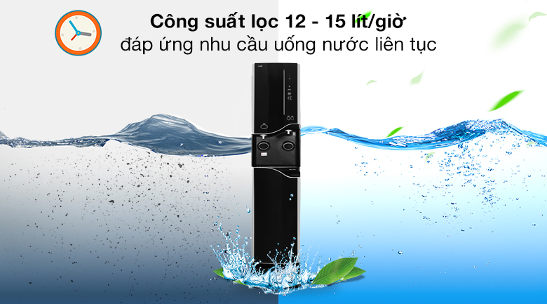 Công suất - Máy lọc nước RO nóng lạnh ChungHo CHP-3720S 4 lõi