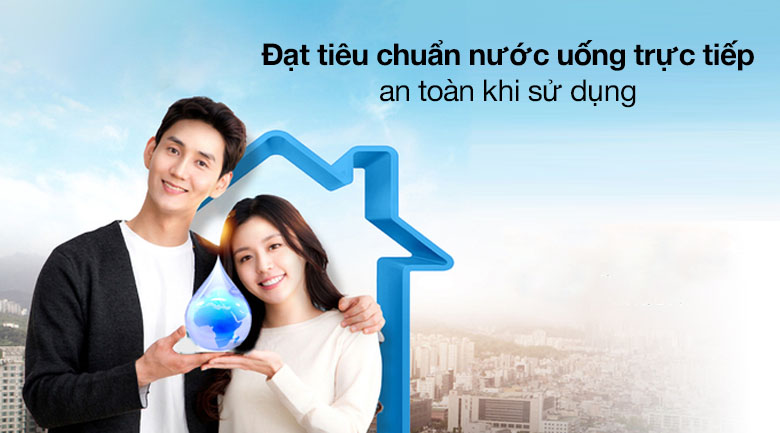 Đạt tiêu chuẩn an toàn - Máy lọc nước RO nóng lạnh ChungHo GWP-60C9560M 3 lõi