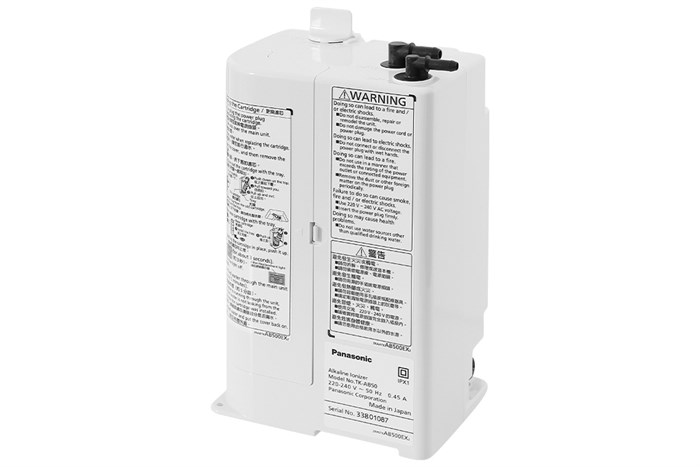 Máy lọc nước điện giải ion kiềm Panasonic TK-AB50 5 tấm điện cực Màu Bạc Inox