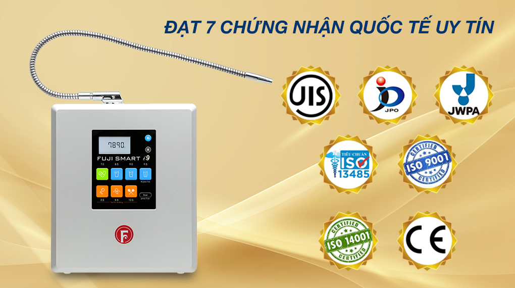 Nhiều chứng nhận quốc tế