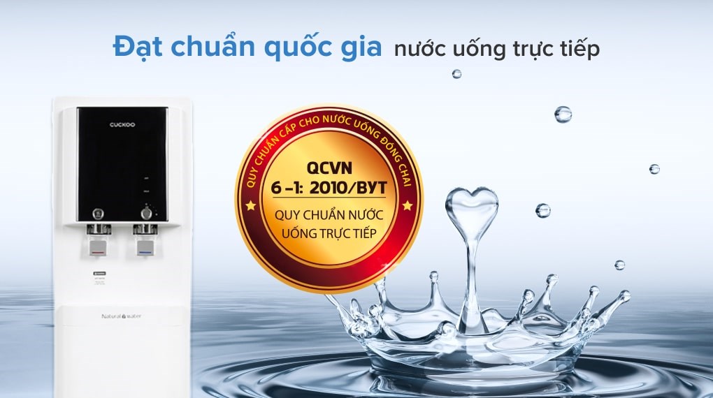 Máy lọc nước RO nóng lạnh Cuckoo CP-QRP2001SW 4 lõi