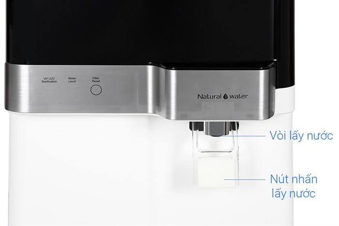 Máy lọc nước RO Cuckoo CP-RRP702MBK 4 lõi Màu Trắng - Đen