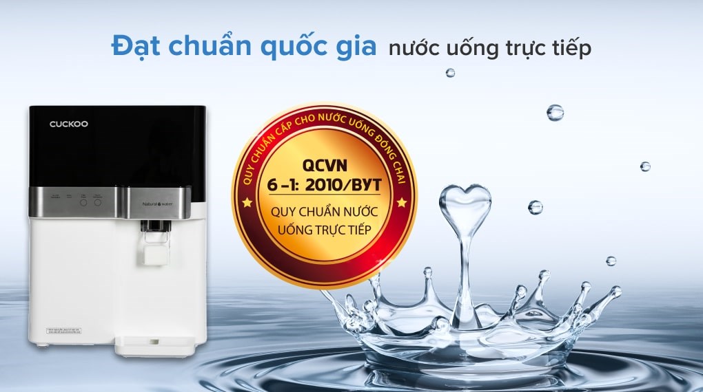 Máy lọc nước RO Cuckoo CP-RRP701MBK 4 lõi