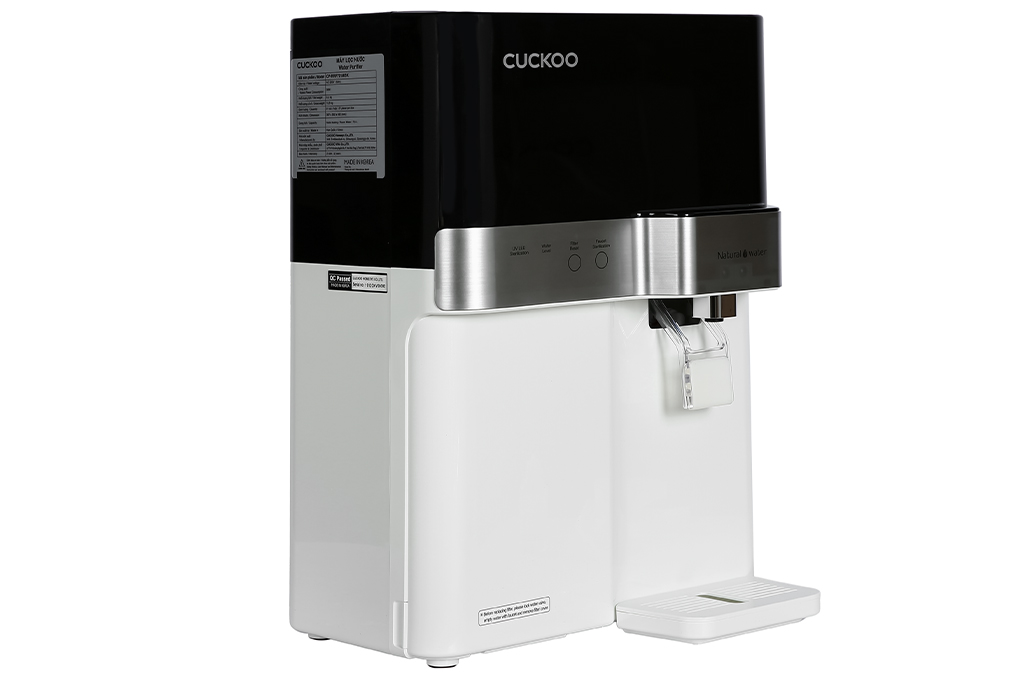 Máy lọc nước RO Cuckoo CP-RRP701MBK 4 lõi Màu Trắng - Đen