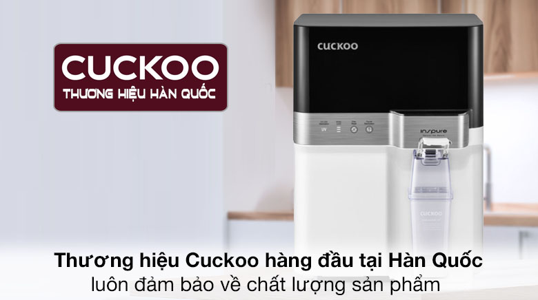Thương hiệu Cuckoo Hàn Quốc - Máy lọc nước RO Cuckoo CP-RRP701MBK 4 lõi