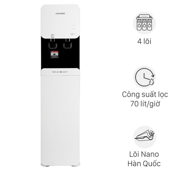 Máy lọc nước Nano nóng lạnh Cuckoo CP-FN601SW 4 lõi