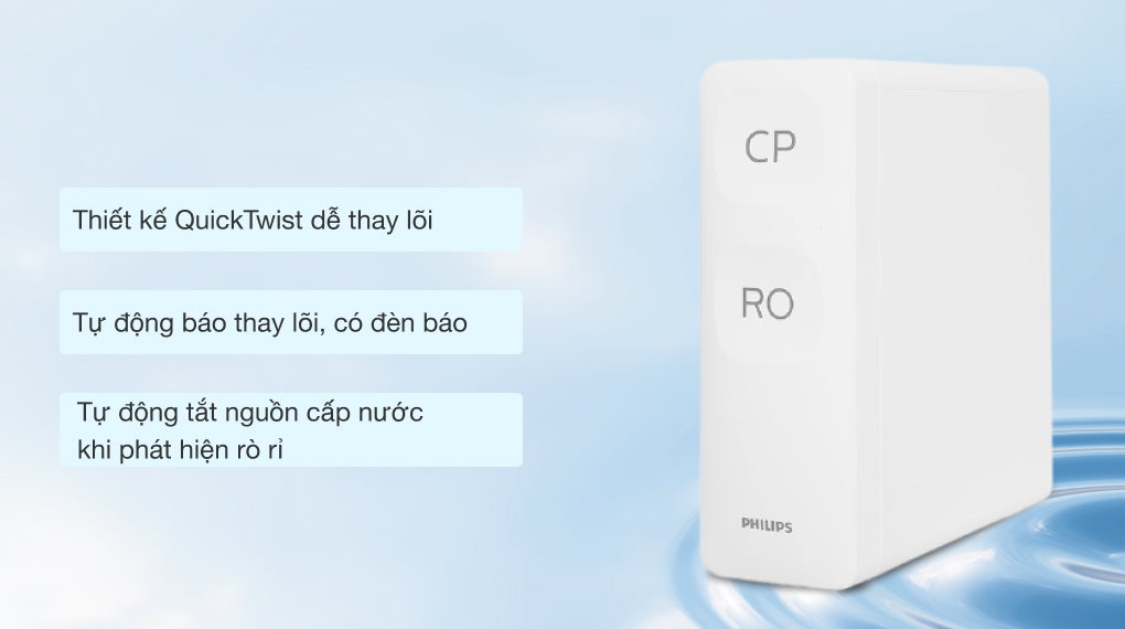 Máy lọc nước RO Philips AUT2015 2 lõi