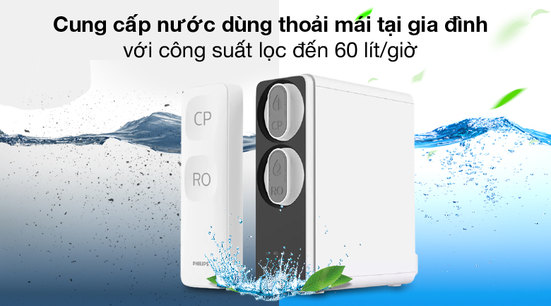 Công suất cao - Máy lọc nước RO Philips AUT2015 2 lõi