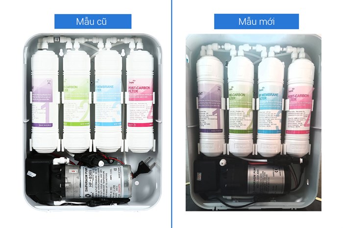 Máy lọc nước UF IONPIA ION-UFS4P 4 lõi Màu Trắng - Đỏ