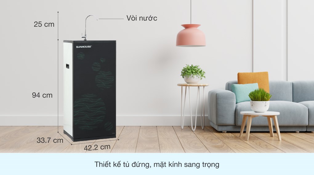 Máy lọc nước RO Sunhouse SHA8866K 7 lõi