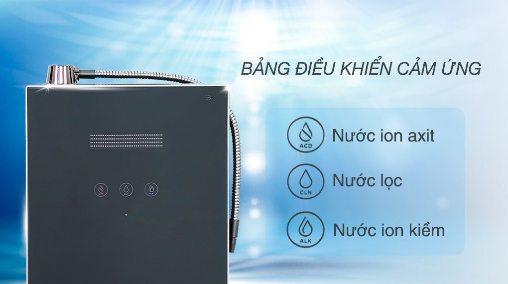 Máy lọc nước điện giải ion kiềm IonFarms Alpha-1700 7 tấm điện cực