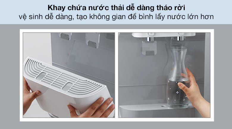 Khay chứa - Máy lọc nước RO nóng lạnh nguội Coway CHP-671R 5 lõi