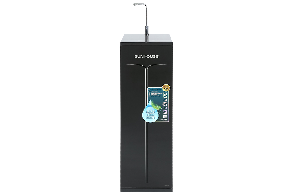 Máy lọc nước RO Sunhouse SHA88113K 10 lõi Màu Đen