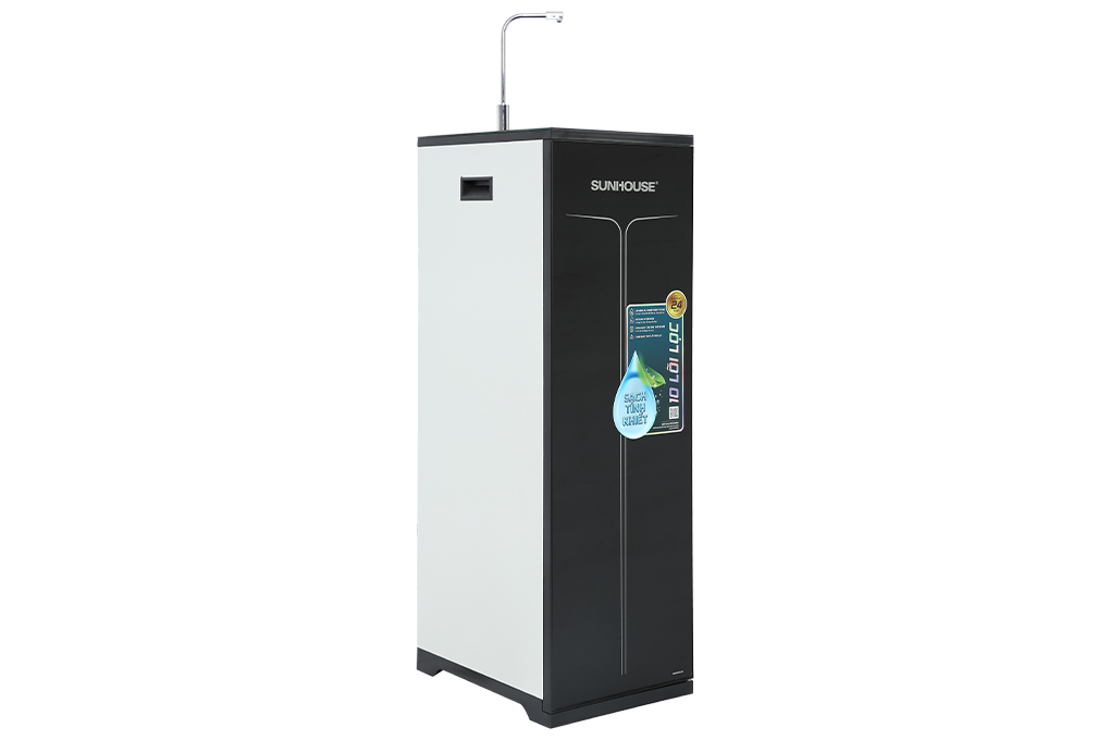 Máy lọc nước RO Sunhouse SHA88113K 10 lõi Màu Đen