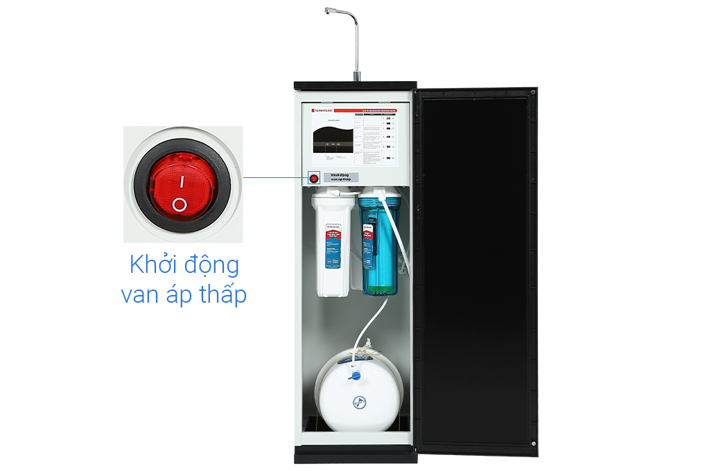 Máy lọc nước RO Sunhouse SHA88113K 10 lõi Màu Đen