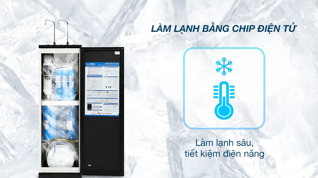 Máy lọc nước RO nóng nguội lạnh Hydrogen Kangaroo KG100HS 7 lõi - 9