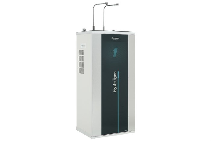 Máy lọc nước RO nóng nguội lạnh Hydrogen Kangaroo KG100HX VTU 10 lõi Màu Trắng - Đen