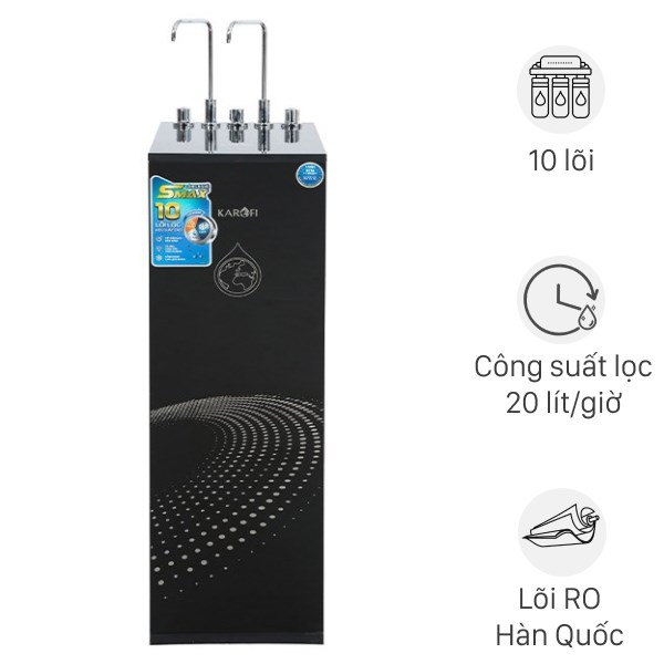 Máy Lọc Nước Ro Nóng Nguội Lạnh Karofi Kad - X60 10 Lõi