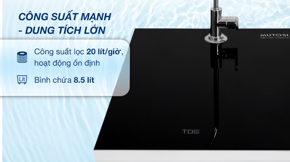 Máy lọc nước RO Mutosi MP-E100S 10 lõi